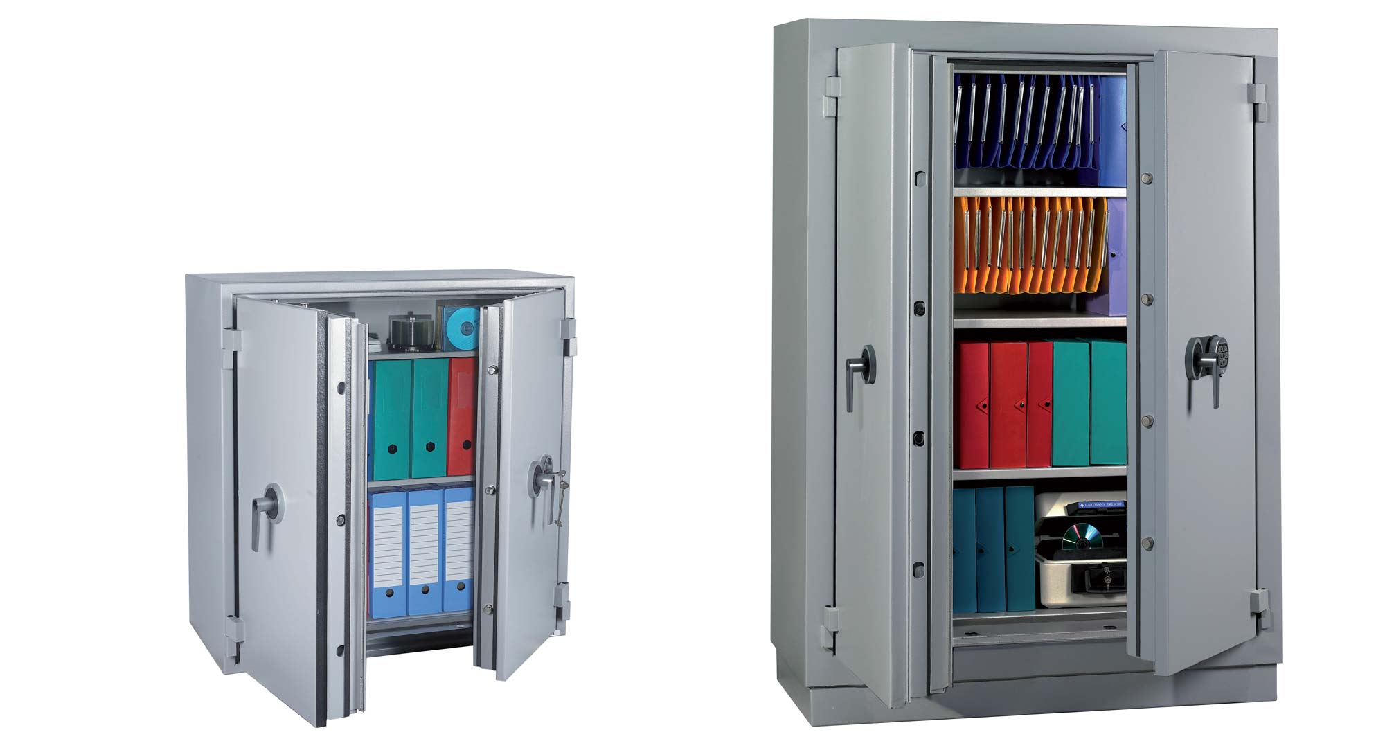 Fireproof cabinet for documents